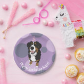 Bernese Mountain Dog Birthday Pappteller (Party)
