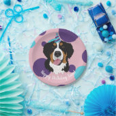 Bernese Mountain Dog Birthday Pappteller (Party)