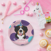 Bernese Mountain Dog Birthday Pappteller (Party)
