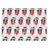 Bernese Mountain Dog Breed Christmas Große Geschenktüte (Vorderseite)