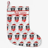 Bernese Mountain Dog Breed Christmas Kleiner Weihnachtsstrumpf (Vorderseite)