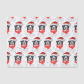 Bernese Mountain Dog Breed Christmas Seidenpapier (Vorderseite)