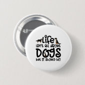 Bernese Mountain Dog Button (Vorne & Hinten)