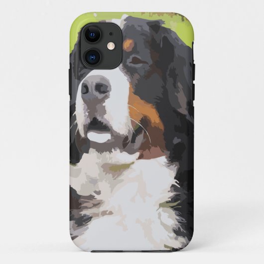 Bernese Mountain Dog Case-Mate iPhone Hülle (Rückseite)