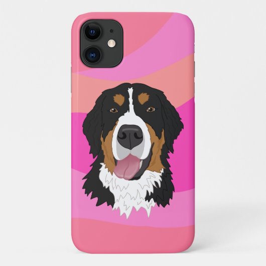 Bernese Mountain Dog Case-Mate iPhone Hülle (Rückseite)