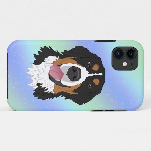Bernese Mountain Dog Case-Mate iPhone Hülle (Rückseite (Horizontal))