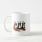 Bernese Mountain Dog Christmas Cute Fullprint  Kaffeetasse (Links)