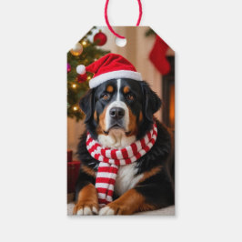 Bernese Mountain Dog Christmas Geschenkanhänger