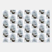 Bernese Mountain Dog Christmas Geschenkpapier Set (Vorderseite 2)