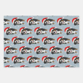 Bernese Mountain Dog Christmas Geschenkpapier Set (Vorderseite)