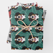 Bernese Mountain Dog Christmas Geschenkpapier Set (Beispiel)