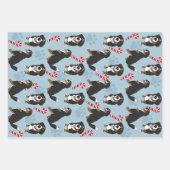 Bernese Mountain Dog Christmas Geschenkpapier Set (Vorderseite)