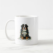 Bernese Mountain Dog Christmas I'm Fine Everything Kaffeetasse (Links)