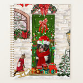 Bernese Mountain Dog Christmas Planer (Vorderseite)