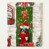 Bernese Mountain Dog Christmas Planer (Rückseite)