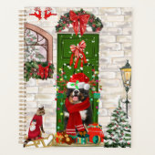 Bernese Mountain Dog Christmas Planer (Vorderseite)