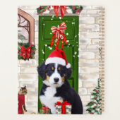 Bernese Mountain Dog Christmas Planer (Rückseite)