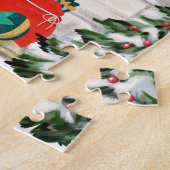 Bernese Mountain Dog Christmas Puzzle (Seite)