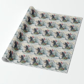 Bernese Mountain Dog Christmas Wrapping Paper Geschenkpapier (Ungerollt)