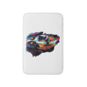 Bernese Mountain Dog Colorful Badematte (Vorderseite Vertikal)