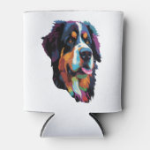 Bernese Mountain Dog Colorful Dosenkühler (Vorderseite)