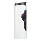 Bernese Mountain Dog Colorful Thermosbecher (Nach links gedreht)
