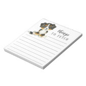 Bernese Mountain Dog Dinge zu holen Notizblock (Rotiert)