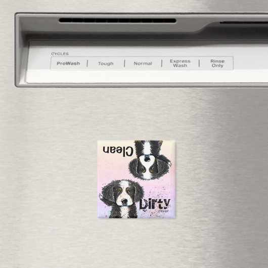 Bernese Mountain Dog Dishwasher magnet (In Situ (Geschirrspüler))