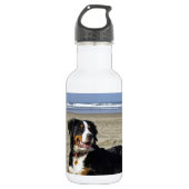 Bernese Mountain Dog Edelstahlflasche (Vorderseite)
