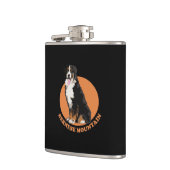 Bernese Mountain Dog Flachmann (Links)