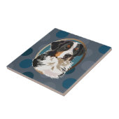 Bernese Mountain Dog Fliese (Seite)