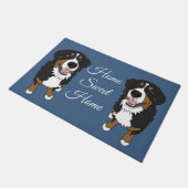 Bernese Mountain Dog Fußmatte (Schrägansicht)
