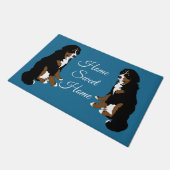 Bernese Mountain Dog Fußmatte (Schrägansicht)