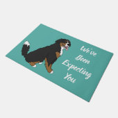 Bernese Mountain Dog Fußmatte (Schrägansicht)