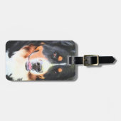 Bernese Mountain Dog Gepäckanhänger (Vorderseite horizontal)