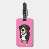 Bernese Mountain Dog  Gepäckanhänger (Vorderseite vertikal)
