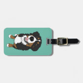 Bernese Mountain Dog Gepäckanhänger (Vorderseite horizontal)