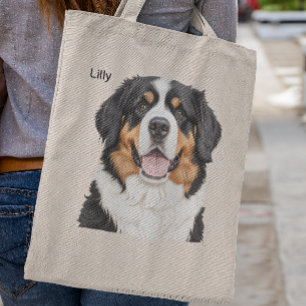 Bernese Mountain Dog Geschenk für Berner Sennenhon Tragetasche