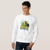 Bernese Mountain Dog Geschenk Retro Dog Liebhaber Sweatshirt (Vorne ganz)