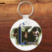 Bernese Mountain Dog Geschenke Schlüsselanhänger (Vorderseite)