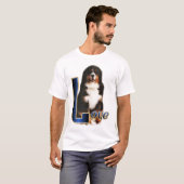 Bernese Mountain Dog Geschenke T-Shirt (Vorne ganz)