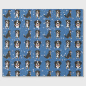 Bernese Mountain Dog Geschenkpapier (Flach)