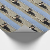Bernese Mountain Dog Geschenkpapier (Ecke)