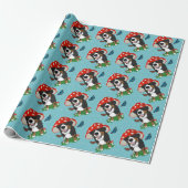 Bernese Mountain Dog Geschenkpapier (Ungerollt)