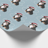 Bernese Mountain Dog Geschenkpapier (Ecke)