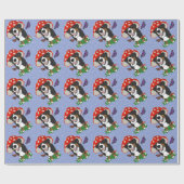 Bernese Mountain Dog Geschenkpapier (Flach)