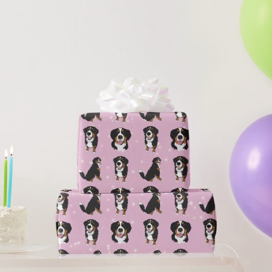 Bernese Mountain Dog Geschenkpapier (Partygeschenke)