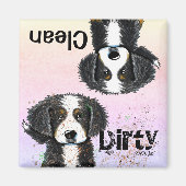 Bernese Mountain Dog Geschirrspüler Magnet (Vorne)