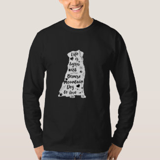 Bernese Mountain Dog gibt Leben besser T-Shirt