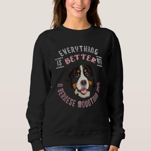 Bernese Mountain Dog Gift Sweatshirt (Vorderseite)